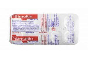 Simultin, Mefenamic Acid/ Ibuprofen