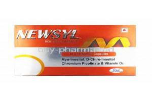 Newsyl, Myo-Inositol/ D-Chiro-Inositol/ Chromium Picolinate/ VitaminD3