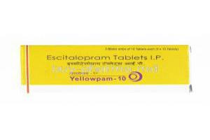 Yellowpam, Escitalopram