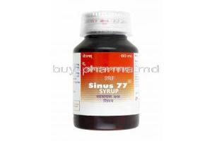 Sinus 77 Syrup, Chlorpheniramine/ Paracetamol/ Phenylephrine