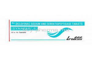 Dynapar S, Diclofenac/ Serratiopeptidase