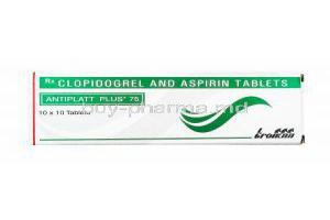 Antiplatt Plus, Aspirin/ Clopidogrel