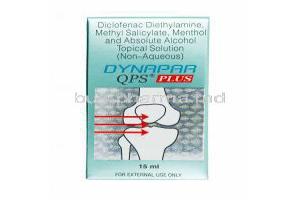Dynapar QPS Plus Topical Solution, Diclofenac/ Methyl Salicylate/ Menthol/Alcohol