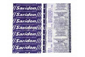 Saridon, Paracetamol/ Caffeine/ Propyphenazone