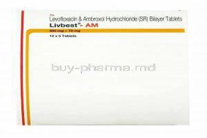 Livbest AM, Levofloxacin/ Ambroxol