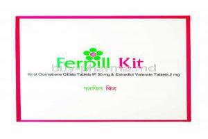 Ferpill Kit, Clomiphene/ Estradiol Valerate