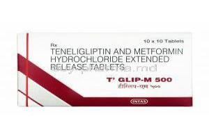 T Glip-M, Metformin/ Teneligliptin