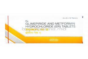 Zoryl-M, Glimepiride/ Metformin