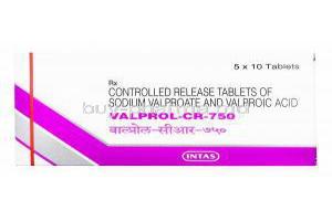 Valprol CR, Sodium Valproate/ Valproic Acid