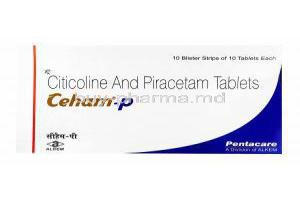 Ceham P, Citicoline/ Piracetam