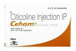 Ceham Injection, Citicoline