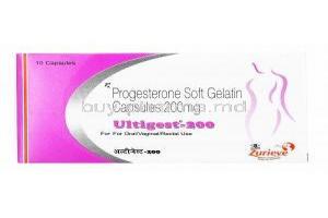 Ultigest, Progesterone (Natural Micronized)