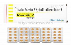 Revas-H, Losartan/ Hydrochlorothiazide