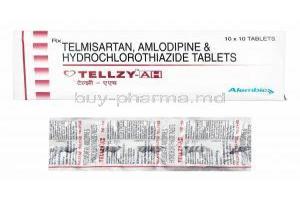 Tellzy-AH, Telmisartan/ Amlodipine/ Hydrochlorothiazide