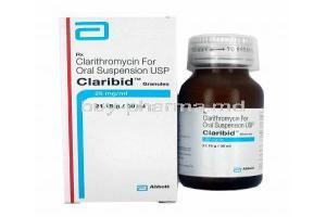Claribid Oral Suspension, Clarithromycin