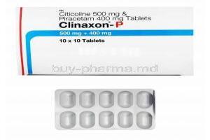 Clinaxon-P, Citicoline/ Piracetam