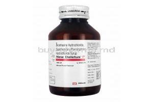 New Deletus P Syrup, Guaifenesin/ Phenylephrine/ Bromhexine