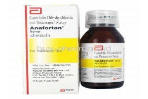 Anafortan Syrup, Camylofin/ Paracetamol