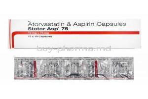 Stator Asp, Atorvastatin/ Aspirin
