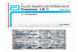 Tresmox LB D, Amoxicillin/ Dicloxacillin/ Lactobacillus