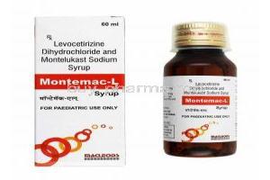 Montemac-L Syrup, Levocetirizine/ Montelukast