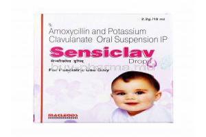 Sensiclav Drops, Amoxicillin/ Clavulanic Acid