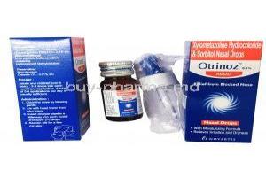 Otrinoz Adult Nasal Drops, Xylometazoline Hydrochloride/ Sorbitol
