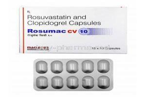 Rosumac CV, Rosuvastatin/ Clopidogrel