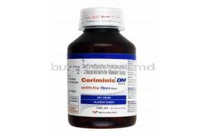 Coriminic DM Syrup, Chlorpheniramine/ Dextromethorphan