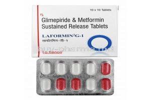 Laformin-G, Glimepiride/ Metformin