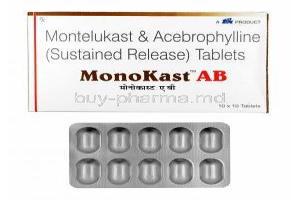 Monokast AB, Acebrophylline/ Montelukast