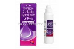 Lidozone Ear Drops, Lidocaine/ Phenazone