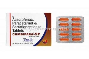 Combipara-SP, Aceclofenac/ Paracetamol