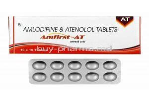Amfirst AT, Amlodipine/ Atenolol