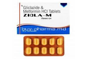 Zicla-M, Gliclazide/ Metformin