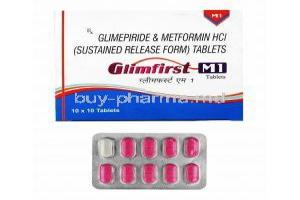 Glimfirst M, Glimepiride/ Metformin
