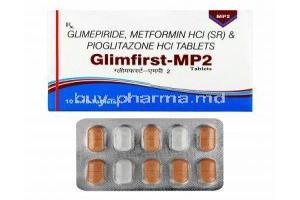 Glimfirst-MP, Glimepiride/ Metformin/ Pioglitazone