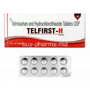 Telfirst-H, Telmisartan/ Hydrochlorothiazide
