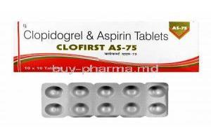 Clofirst-AS, Aspirin/ Clopidogrel