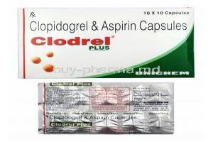 Clodrel Plus, Aspirin/ Clopidogrel