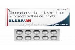 Olsar-AH, Olmesartan/ Amlodipine/ Hydrochlorothiazide
