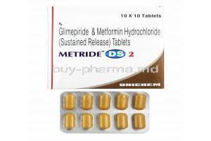 Metride DS, Glimepiride/ Metformin