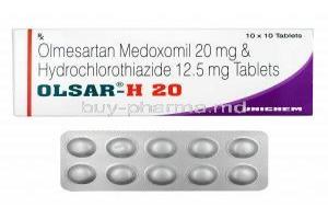 Olsar-H, Hydrochlorothiazide/ Olmesartan