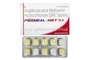 Posmeal-Met, Metformin/ Voglibose