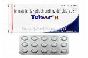 Telsar H, Telmisartan/ Hydrochlorothiazide