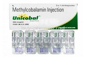 Unicobal injection, Methylcobalamin
