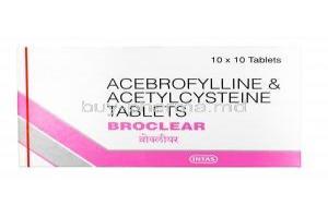 Broclear, Acebrophylline / Acetylcysteine
