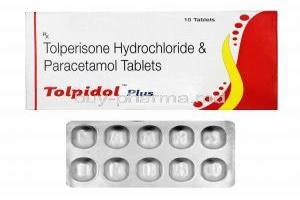 Tolpidol Plus, Tolperisone/ Paracetamol