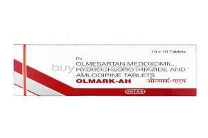 Olmark-AH , Olmesartan/ Amlodipine/ Hydrochlorothiazide