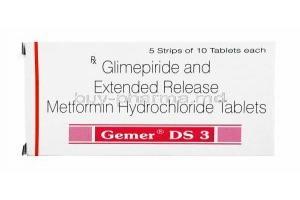 Gemer DS, Glimepiride/ Metformin